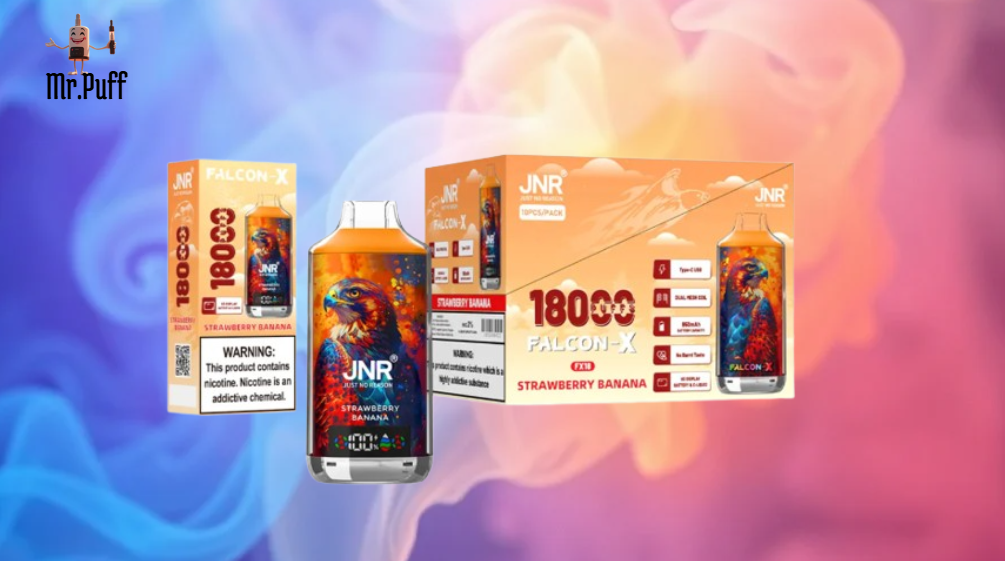 JNR - Flacon X - 18k Puffs - Boxes - Wholesale