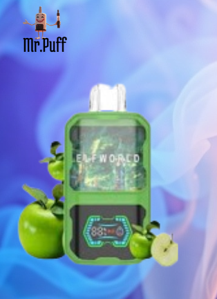 Elf World - 22k Puffs - Rechargeable/ Disposible vape - Digital Screen