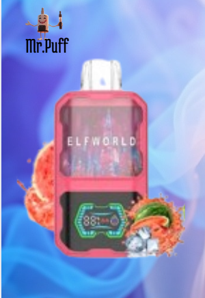 Elf World - 22k Puffs - Rechargeable/ Disposible vape - Digital Screen